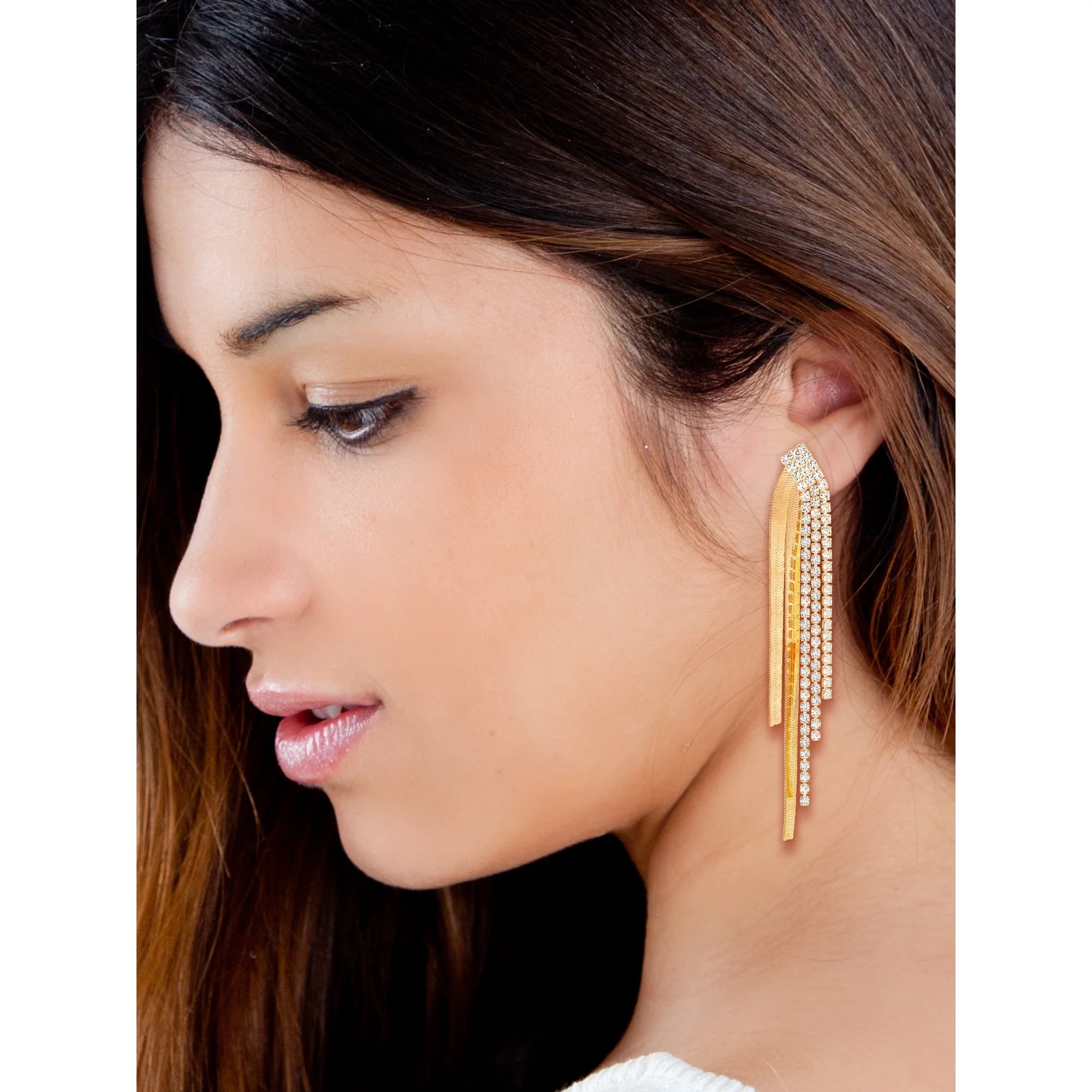 Jessica Simpson Women's Stone Drop Earring | WTWL275XA