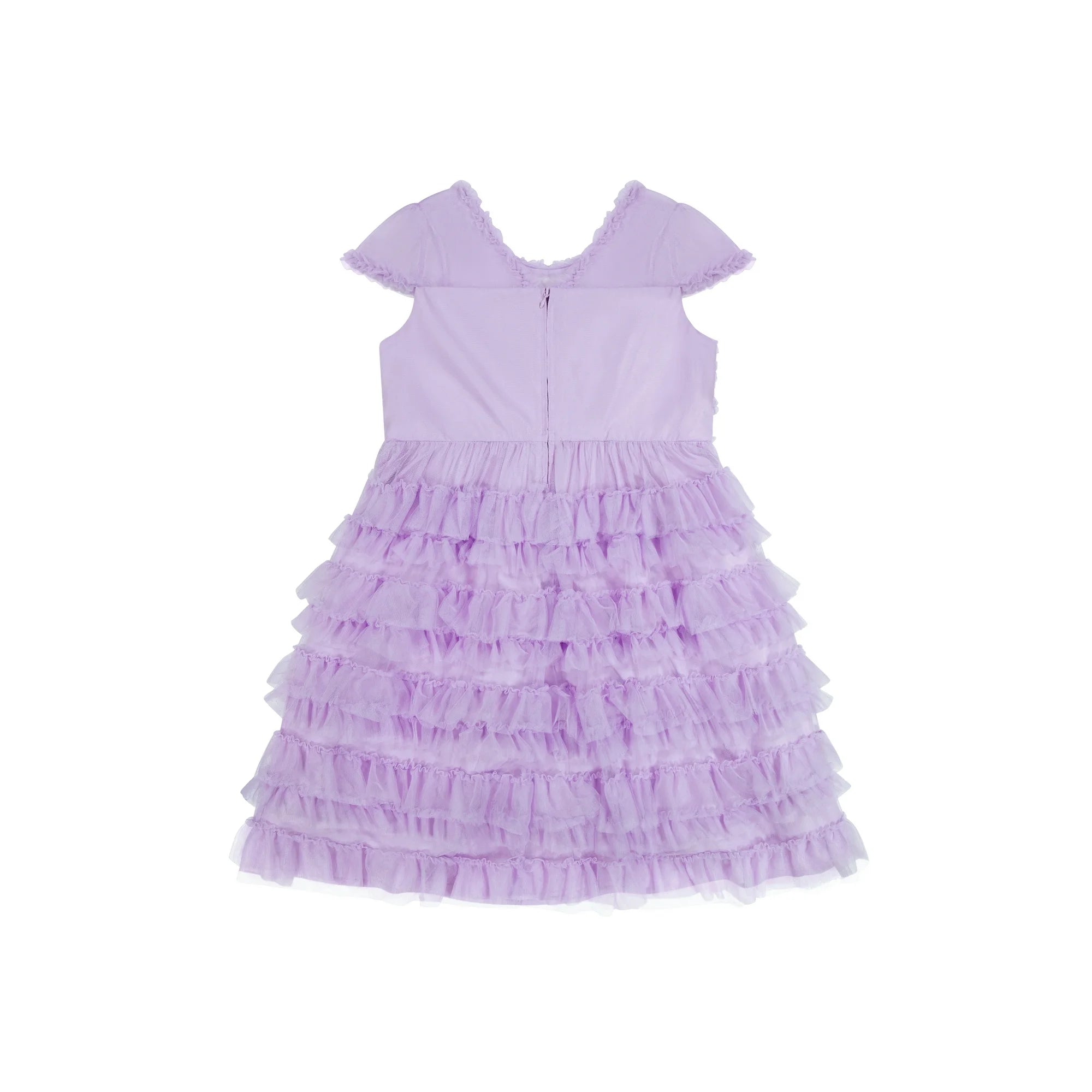 Kensie Girl Ruffle Mesh Special Occasion Dress, Sizes 4-16 |  WTWL782XA