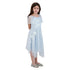 Kensie Girl Short Sleeve Embroidered Mesh Special Occasion Dress,  |  WTWL784XA