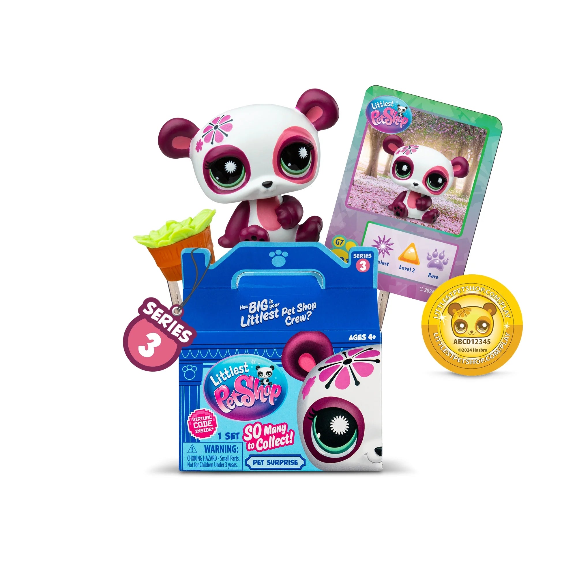 Littlest Pet Shop, Pet Surprise Single Blind Packs, Novelty Toys, Children Ages 4+ | WTWL960XA