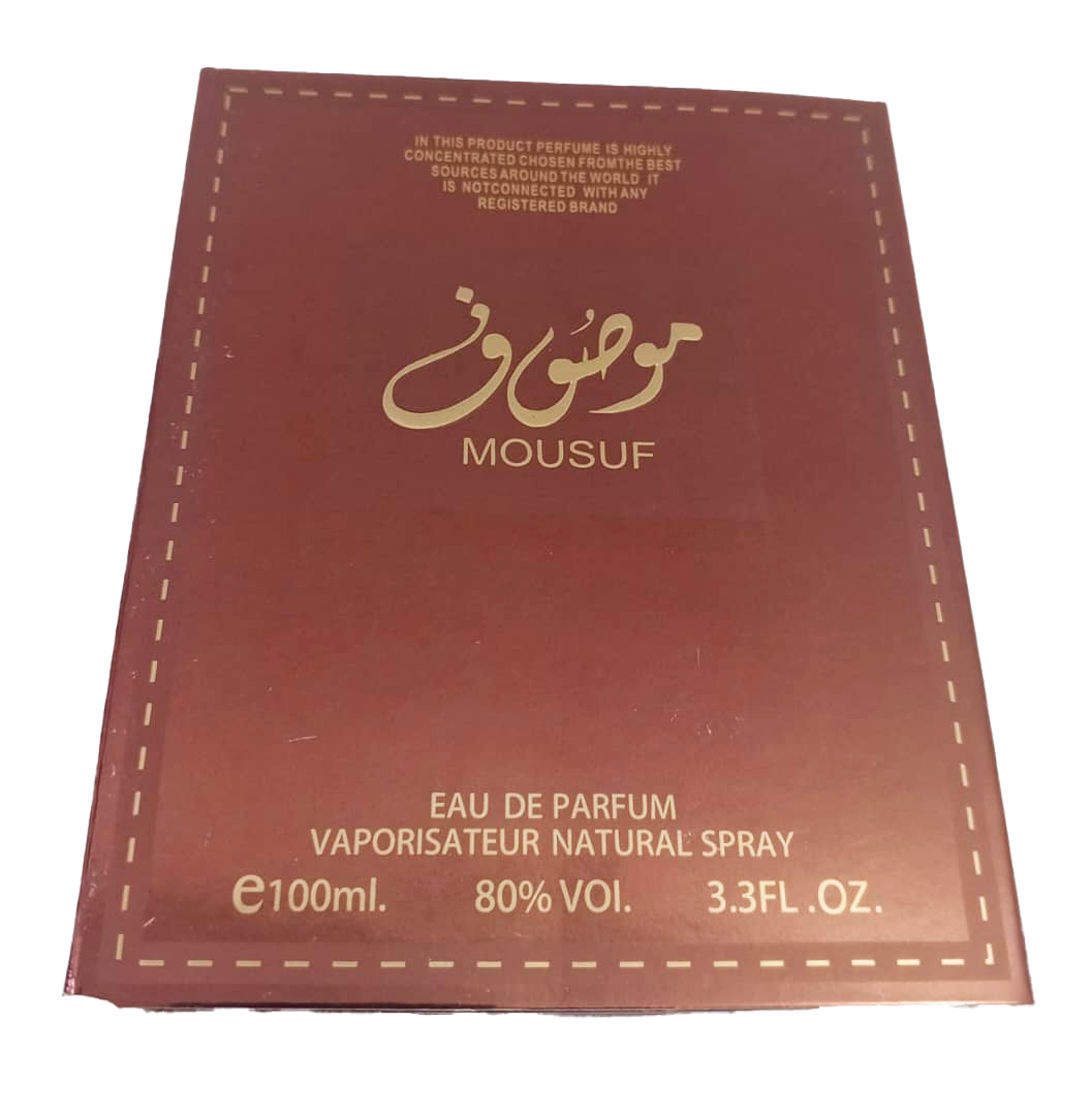 Mousuf Natural Spray Perfume 3.3FL. OZ, 100ML| MLD47c