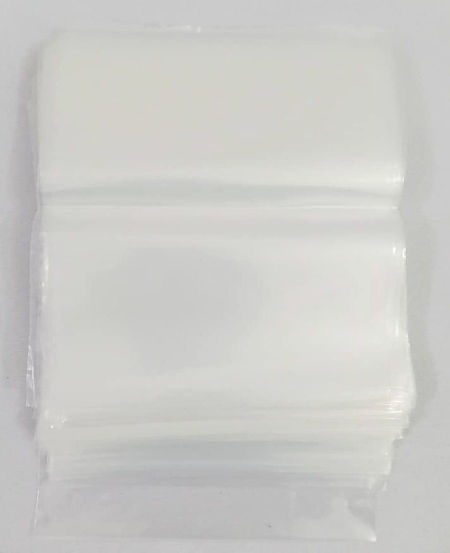 Clear Plastic Flat Open Transparent Poly Food Packaging Pouch
 8x10 (80 Pieces/Pack) | MNK5b