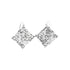 Madden NYC Women's Fashion Rhodium Chainmail Chandelier Earrings | WTWL688XA