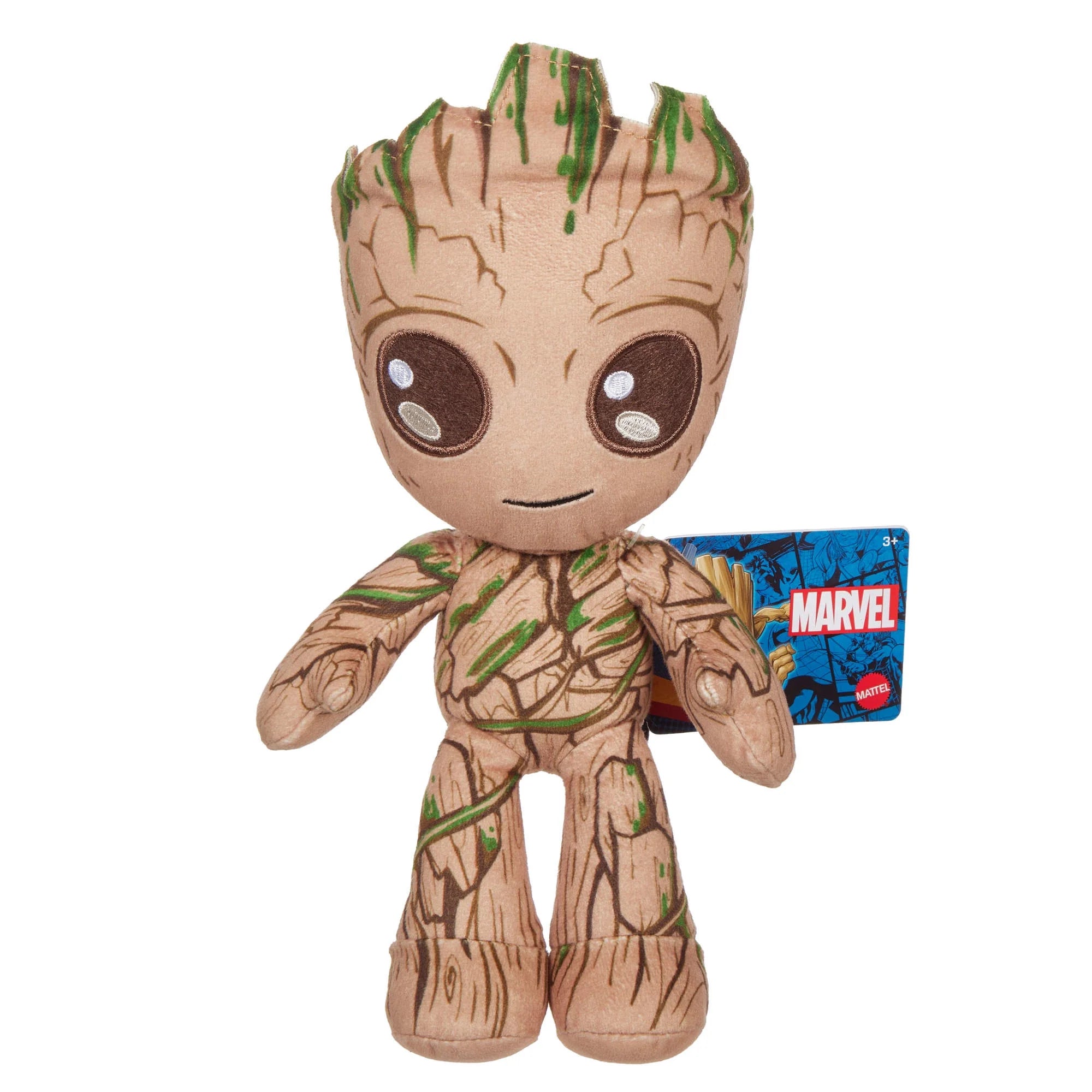 Marvel Plush Character, 8-inch Groot Soft Doll for Ages 3 Years Old & Up | WTWL844XA