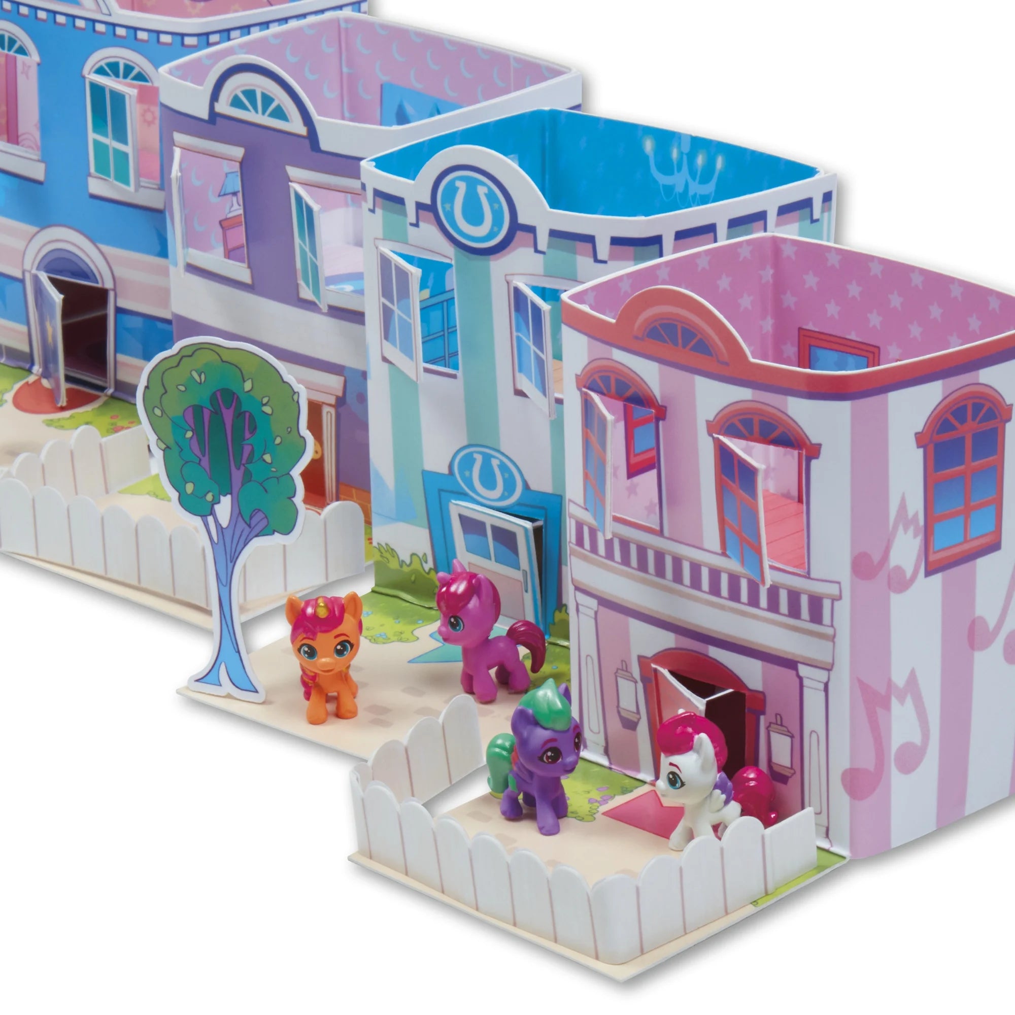 My Little Pony Mini World Magic Mini Equestria Collection Set, Playset with over 120 Pieces | WTWL719XA
