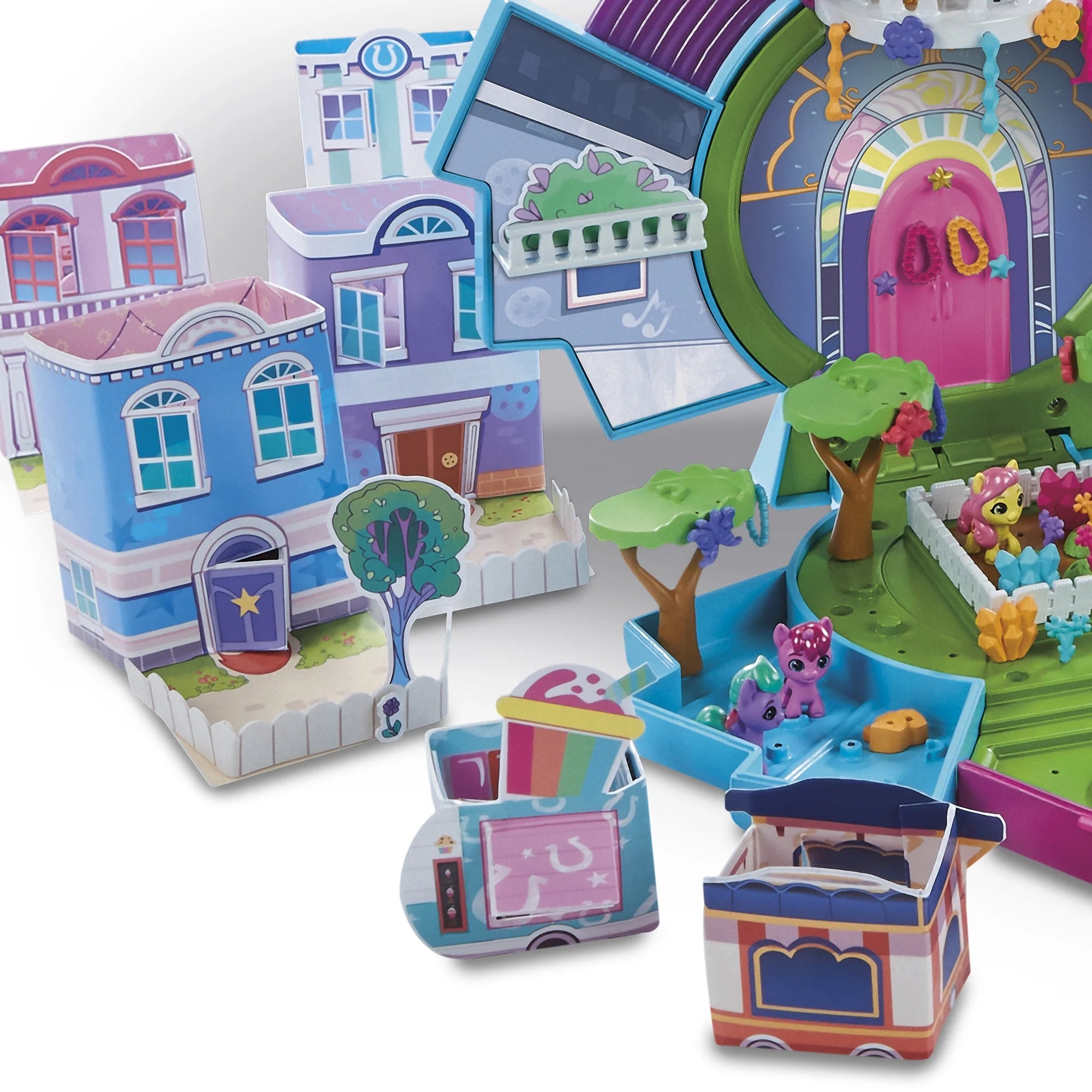 My Little Pony Mini World Magic Mini Equestria Collection Set, Playset with over 120 Pieces | WTWL719XA