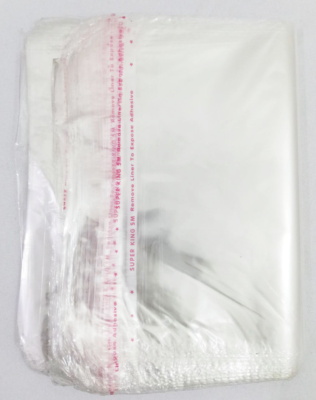 Transparent Packaging Nylon 8 by 12 (60 Pieces/Pack) | NCN4a