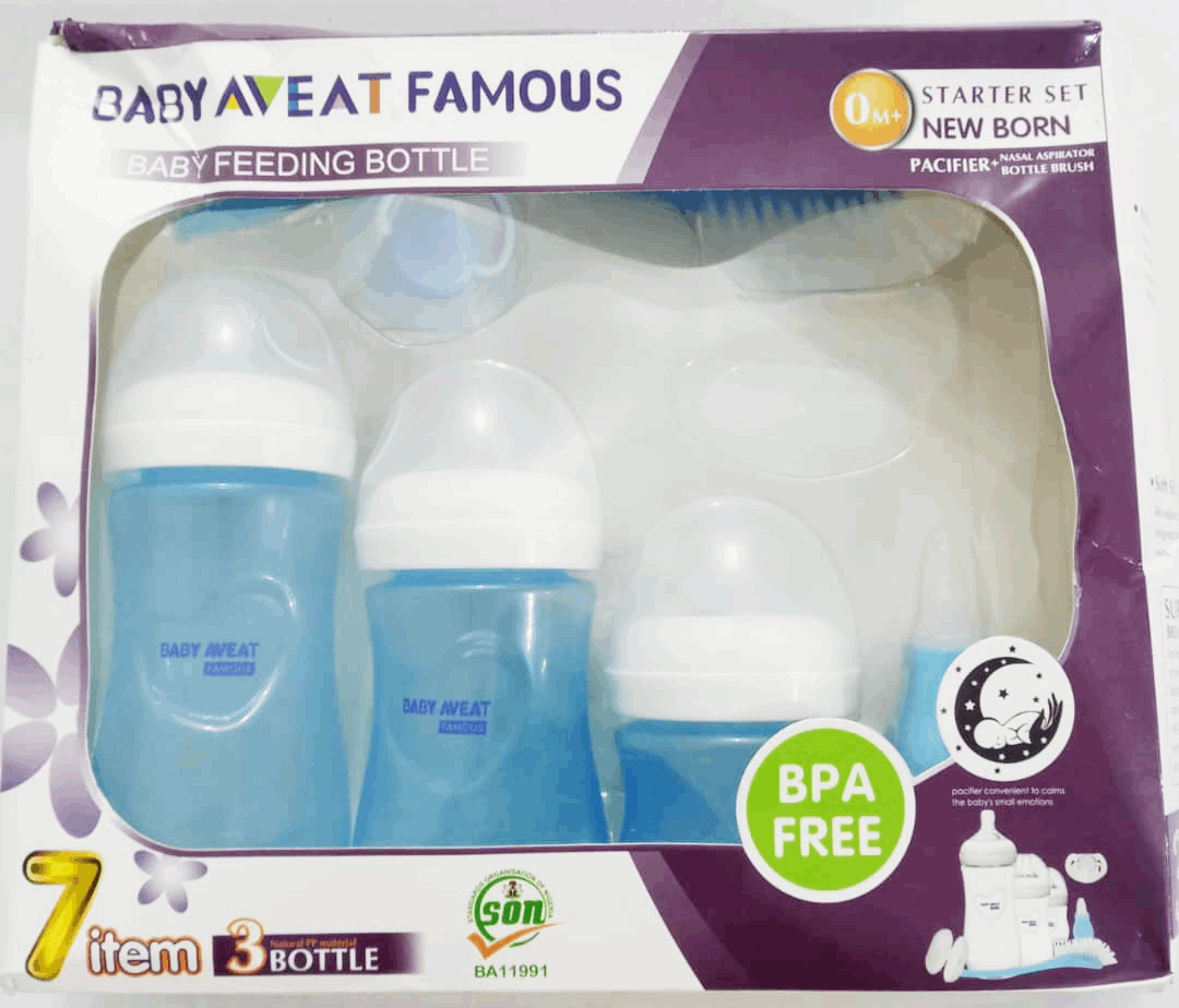 3in1 Premium Quality Baby Feeder Set, Baby Gift Set | NNC21a