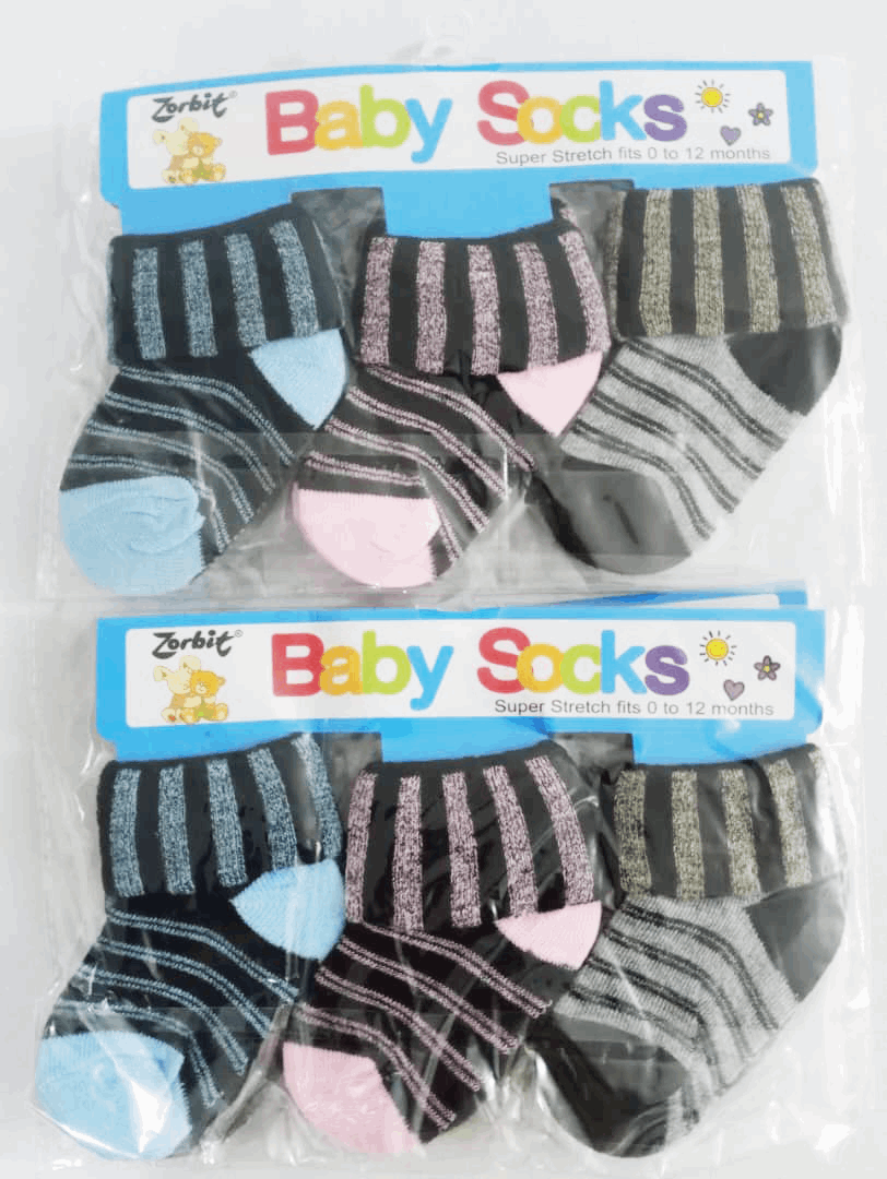 Addorable Qaulity 3in1 Baby Socks | NNC26a