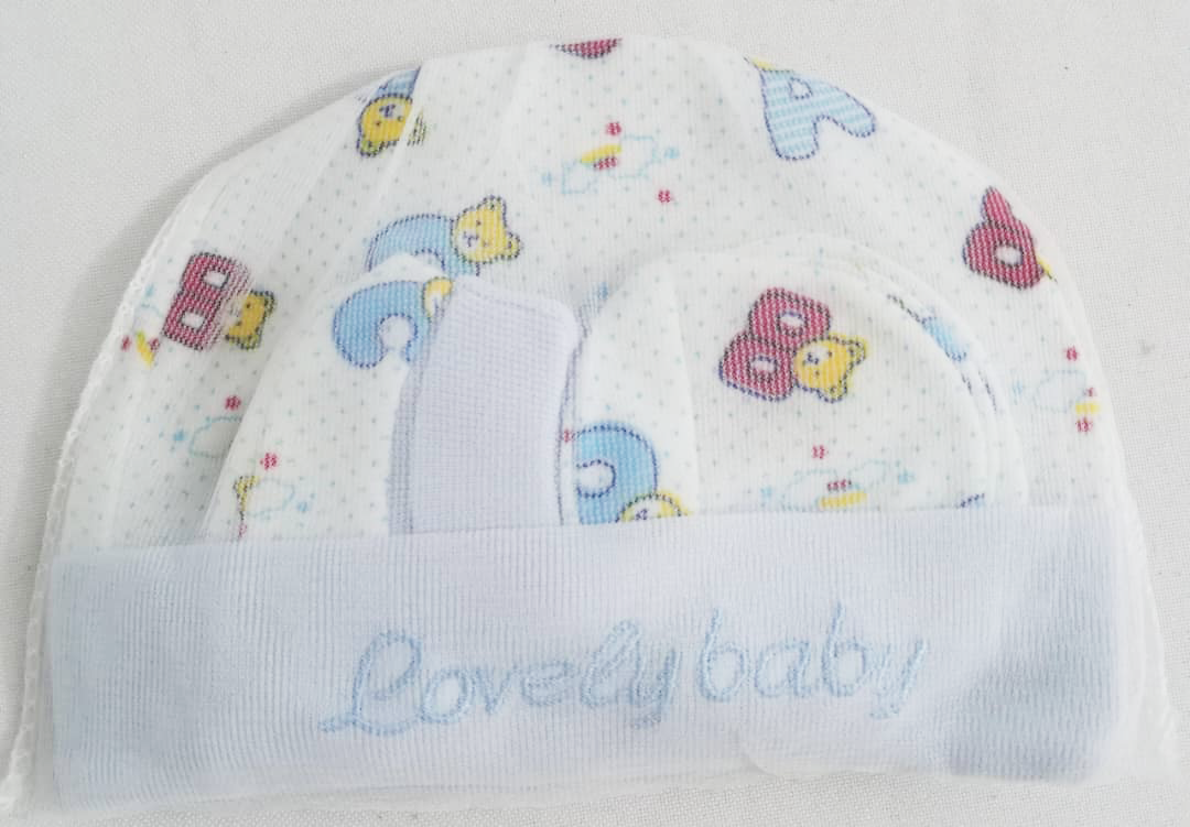 Top Quality Baby Cap and Sock Matching Set | NNC36d