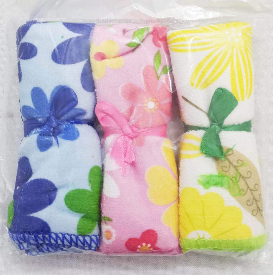 Super Soft Baby Care 3in1 Face Towel/Wash Towel/Mouth Towel Set | NNC6i