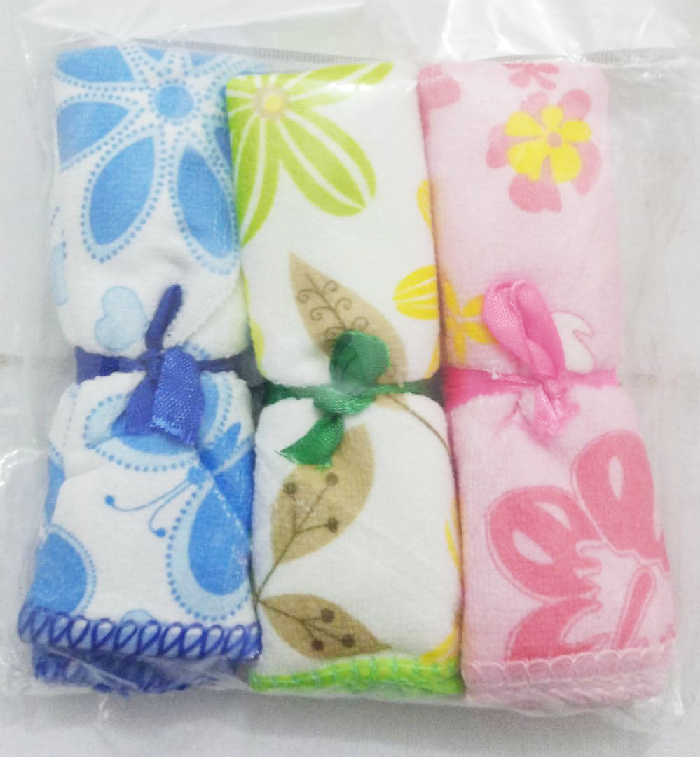 Soft 3in1 Baby Care Face Towel/Wash Towel/Mouth Towel Set | NNC6J