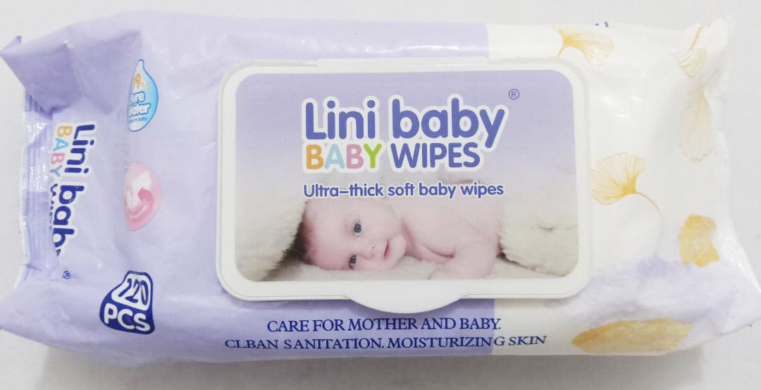 Lini Ultra Thick Soft Baby Wipes (120 Pieces) | NNC8a