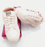 Beautiful Top Fashion Pink Sports Canvas Sneakers | NSM2a
