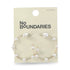 No Boundaries Gold-Tone and Faux Pearl Open Hoop Earrings, Women's | WTWL292XA