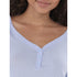 No Boundaries Pointelle Henley Sleep Top, Women’s | WTWL717XA