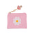 No Boundaries Women's Pink Daisy Coin Bag with Mushroom Charm  |  WTWL336XA