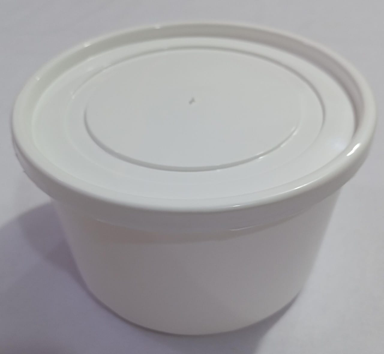 1 Ltr Food Take Out Container White Bottom With White Cover (SK) l SVN14a
