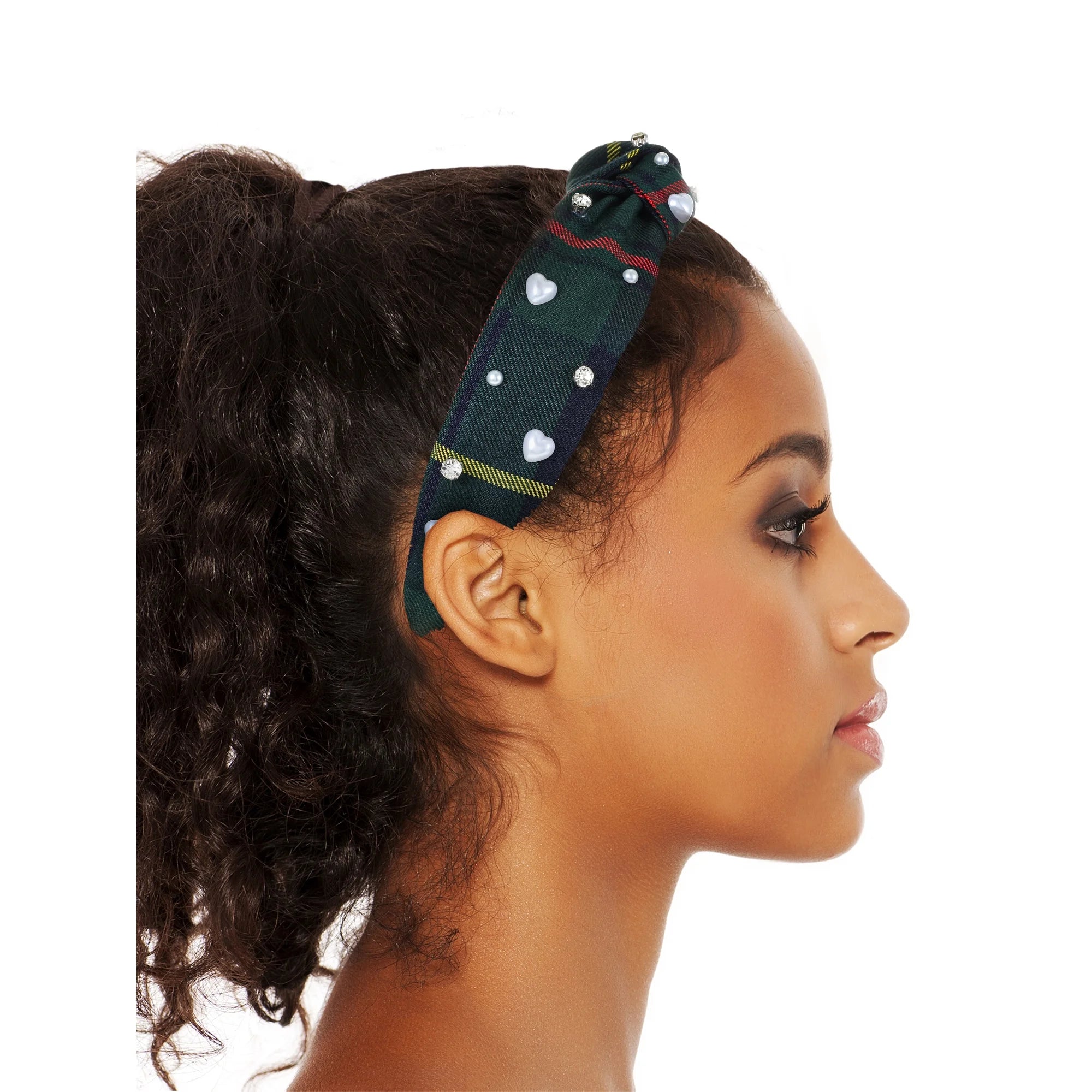 Packed Party Holiday Plaid Headband | WTWL380XA