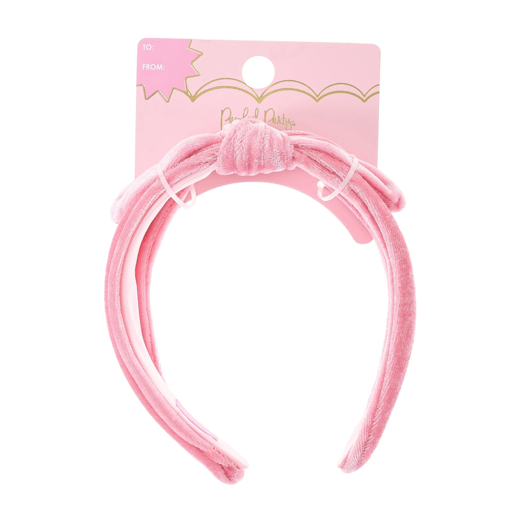 Packed Party Red Velvet Headband | WTWL379XA