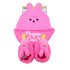 Peeps Bunny Three-Piece Baby Set - Pink  | WTWL911XA
