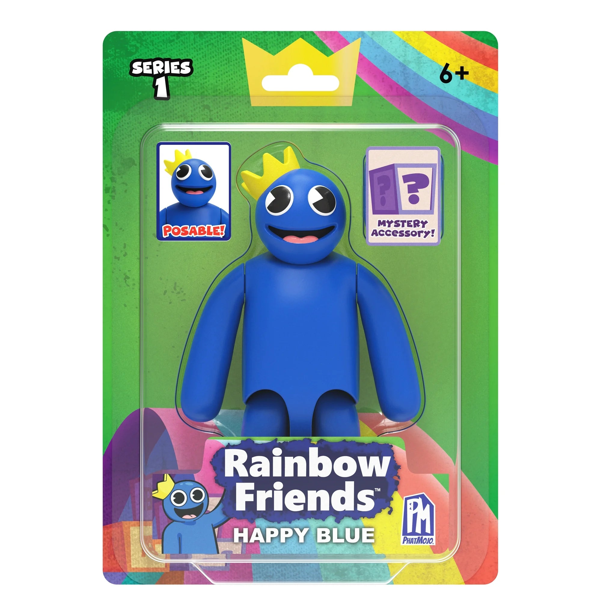 Rainbow Friends Action Figure Blue  |  WTWL838XA