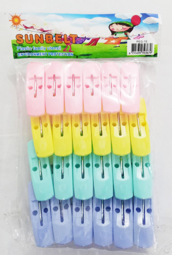 Quality Baby Clothes Drying Peg Clip, 24 pieces per Pack | SBB13a