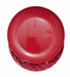 6in1 Red Ceramic Round Plate (6 Piece Set)