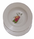 12in1 White Round Ceramic Plate (Set of 12 Pieces)