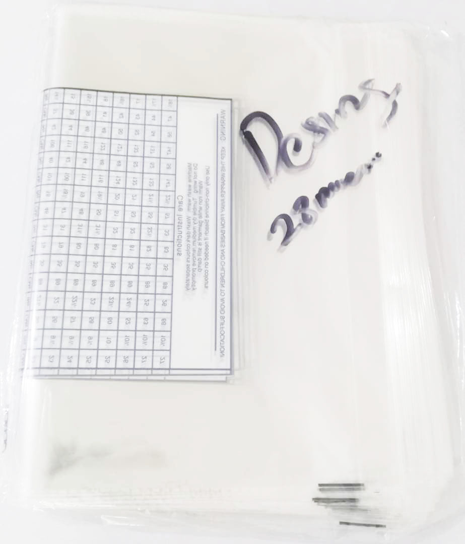 Super Thick Clear Plastic Packing Nylon Desing (28 Micron) |SPL6a