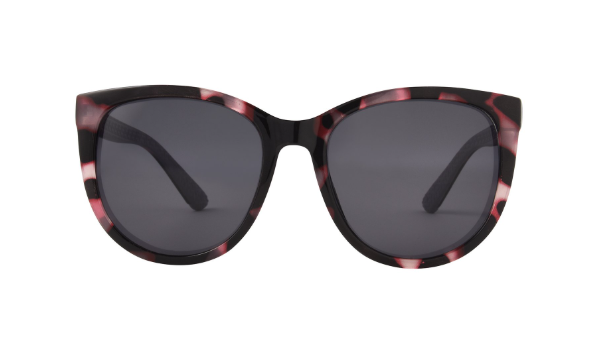 Foster Grant Women's Butterfly Adult Sunglasses, Pink Tortoise AC03 | WTWL521XA