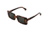 Foster Grant Women's Cali Blue Rectangle Sunglasses, Dark Brown Tortoise XG01 | WTWL15XA