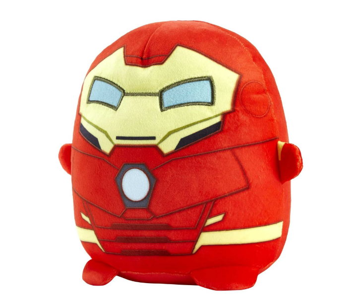 Marvel Cuutopia Ironman Plush Character, 7-in Soft Rounded Pillow Doll, 3 Years & Up | WTWL1167XA