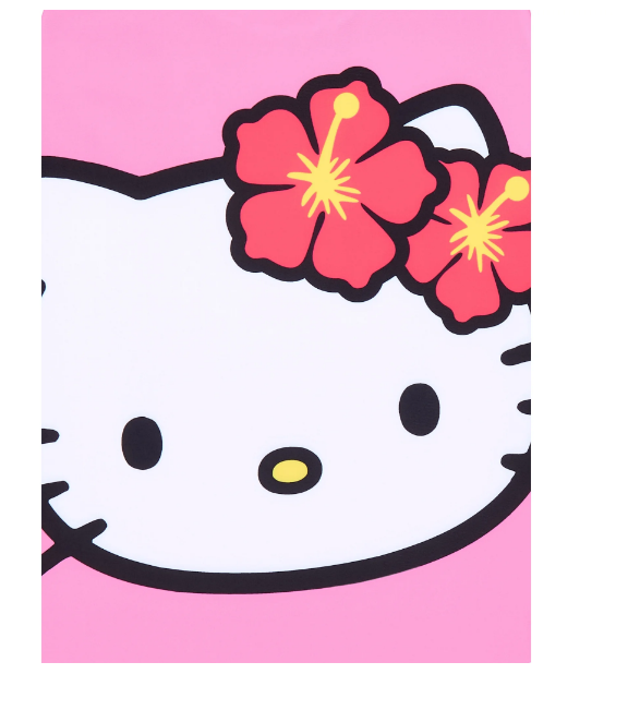 Hello Kitty Girls and Big Girls Graphic One Piece Swimsuit, Sizes 4-12 | WTWL583XA