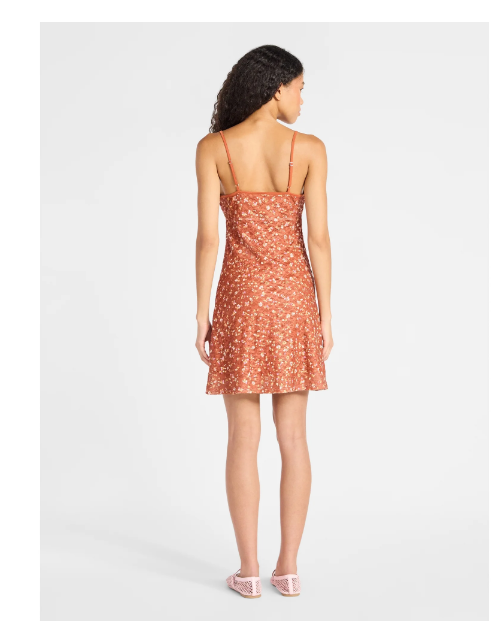 No Boundaries Sweetheart Triangle Mini Dress with Lace Trim, Women’s |  WTWL581XA