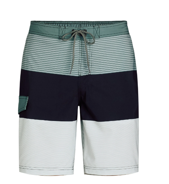 George Men's & Big Men's E-Board Swim Trunks with UPF 50+, 9" Inseam, Sizes S-3XL |  WTWL572XA