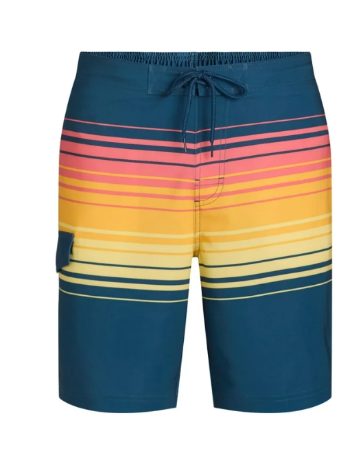 George Men's & Big Men's E-Board Swim Trunks with UPF 50+, 9" Inseam, Sizes S-5XL |  WTWL575XA
