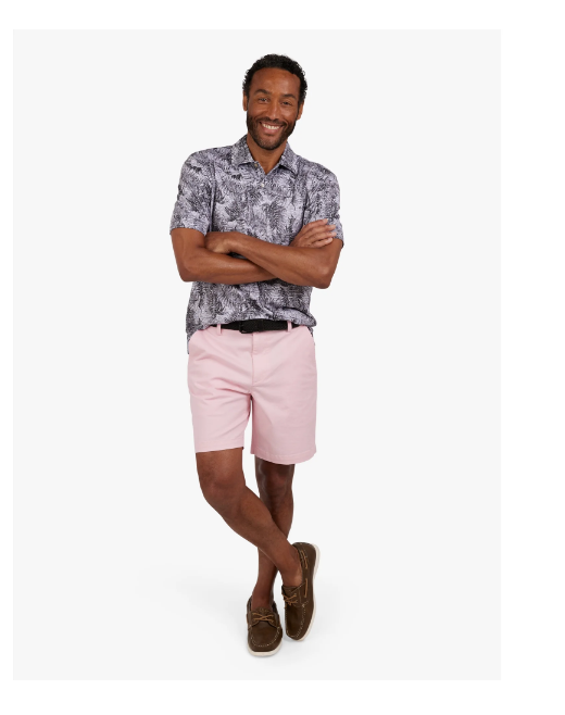 Chaps Men's and Big Men's Everyday Performance Printed Polo Shirt, Sizes S-3XL | WTWL577XA