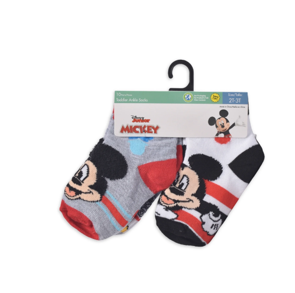 Character Toddler Ankle Socks, 10-Pack, Sizes 12M-5T | WTWL1201XA