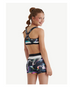 Justice Reversible Racerback Sports Bra for Girls with Swirl Print |  WTWL1203XA