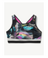 Justice Reversible Racerback Sports Bra for Girls with Swirl Print |  WTWL1203XA