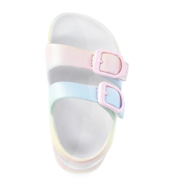 Wonder Nation Baby Girls & Big Girls Two Buckle Sandals | WTWL1182XA
