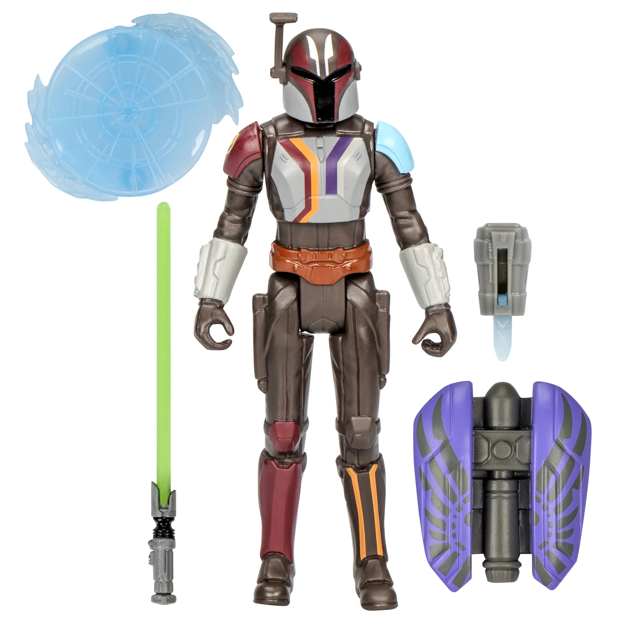 Star Wars Epic Hero Series Sabine Wren Action Figure & 4 Accessories (4") | WTWL1040XA