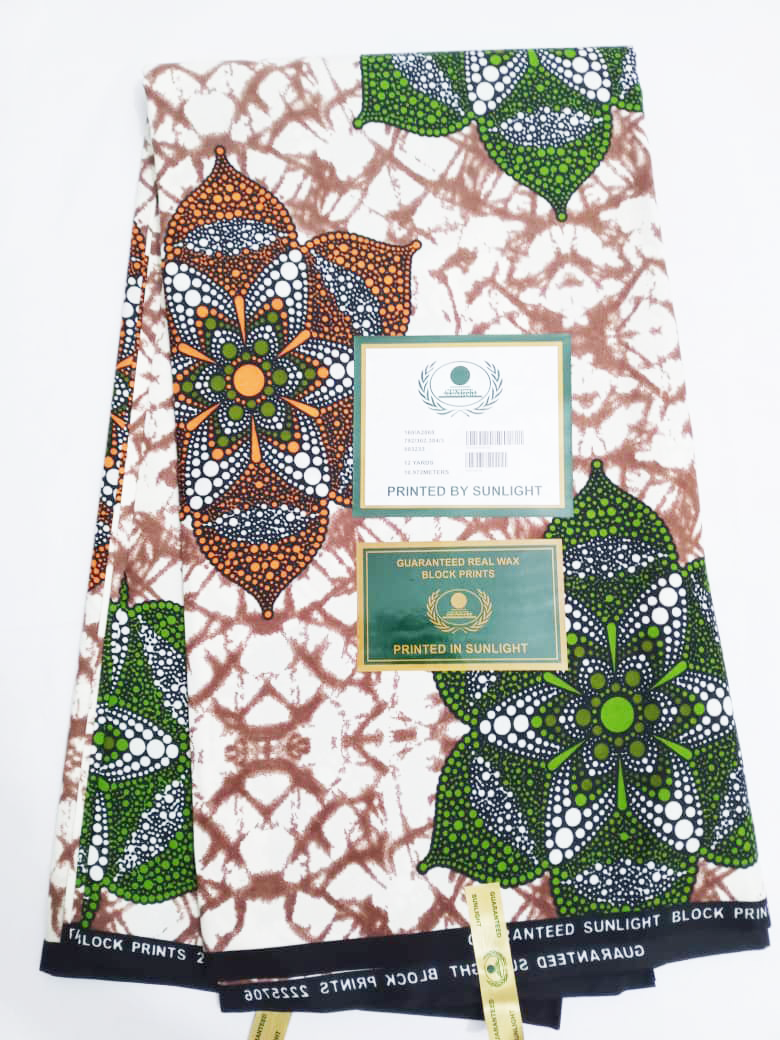 Premium Davida Wax Ankara Fabric 6Yards per Piece | TCK113a
