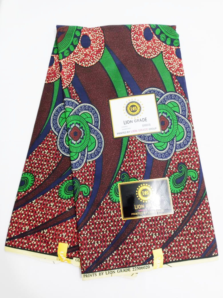 Premium Davida Wax Ankara Fabric 6Yards per Piece | TCK72a