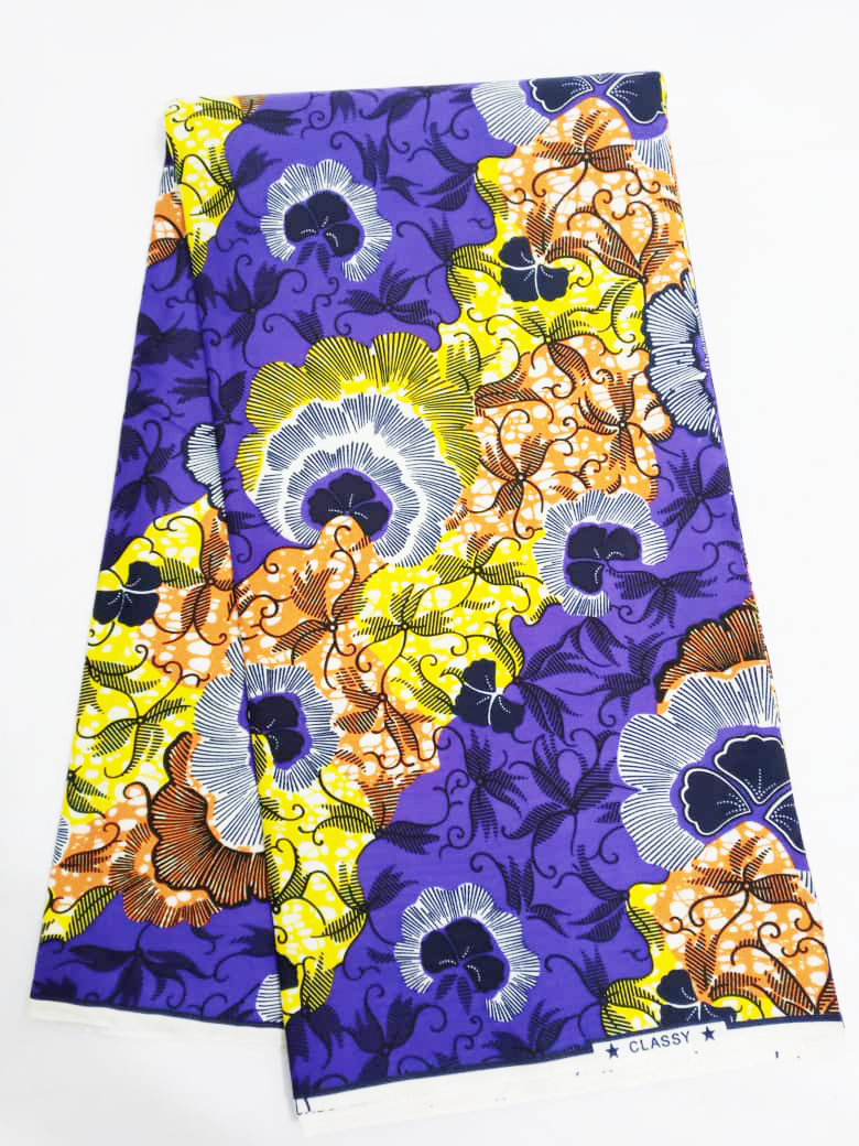 Premium Davida Wax Ankara Fabric 6Yards per Piece | TCK74a