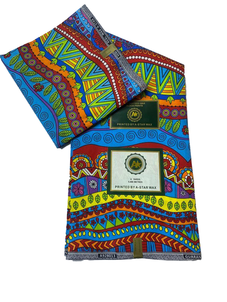 Premium Davida Wax Ankara Fabric 6Yards per Piece | TCK98a