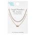 Time and Tru Goldtone Angel Number 888 Necklace Set, 2 Pieces  | WTWL240XA