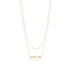 Time and Tru Goldtone Zodiac Necklace Set, 2 Pieces, Capricorn | WTWL629XA