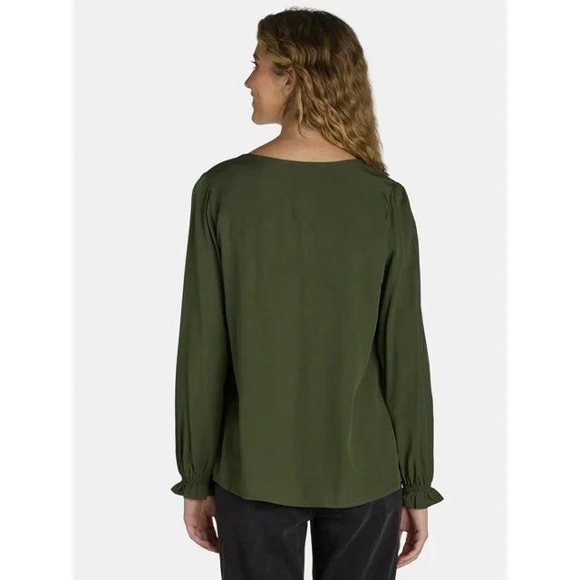 Time and Tru Women's Maternity Square Neck Top | WTWL716XA